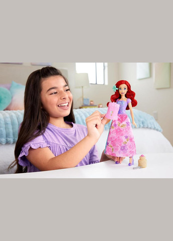Лялька Disney Princess Ariel Fashion Принцеса русалочка Аріель Дісней HTV88 Mattel (323480591)