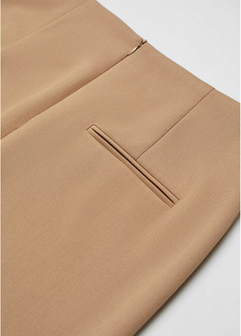 Светло-коричневая юбка Mango
