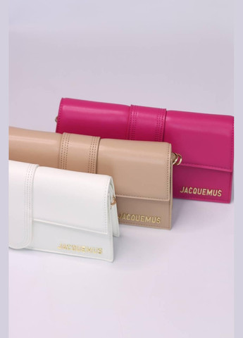 Женская сумка Jacquemus Le Bambino long white, женская сумка брендовая сумка Жакмюс белого цвета No Brand (307925729)