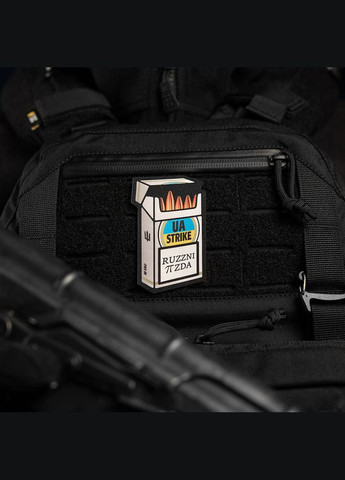Нашивка UA STRIKE Black M-TAC (315047246)