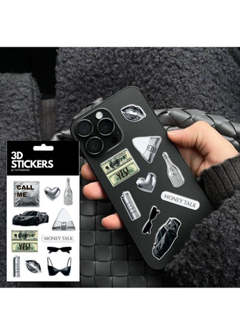 Акционный набор объемных наклеек №32 Tattooshka (340474393)