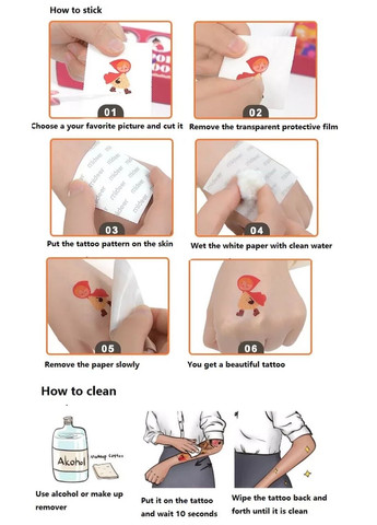 Тимчасове тату-набір Джокер HAHAHAHA Tattoo (367623497)