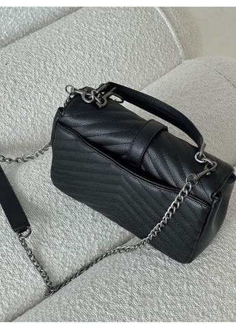 Женская сумка College Medium YSL серебро клатч Prem No Brand (369935448)