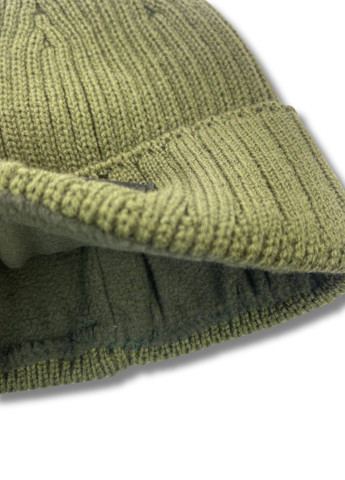 Зимняя шапка бини на флисе - HUGO No Brand Шапка біні (362697753)