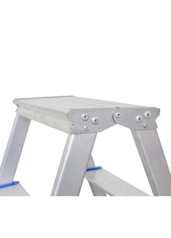 Алюминиевая лестница-стремянка Expert (6 ступенек) двухсекционная двухсторонняя (24195) BLUETOOLS (303633435)