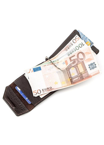 Затискач для грошей 11150 Темно Grande Pelle (329440418)