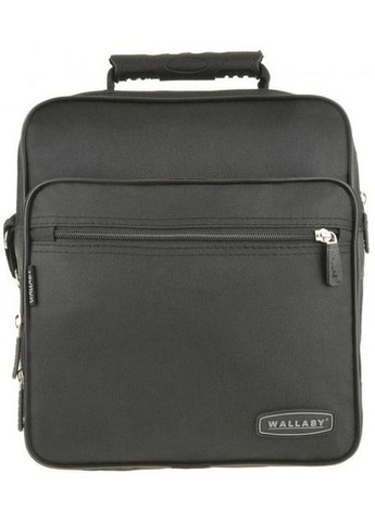 Мужская сумка, планшетка из полиэстера черная 2431 Wallaby (360893931)