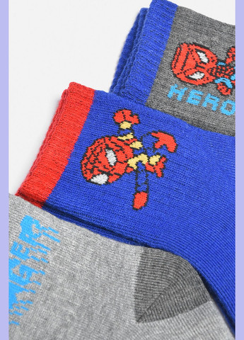 Набор носков детских махровых для мальчика 3 штуки Let's Shop (304501504)