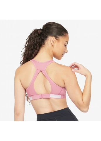 Спортивный бюстгальтер Top Dri-Fit Swoosh, розовый, DD0428-667 Nike (398083456)