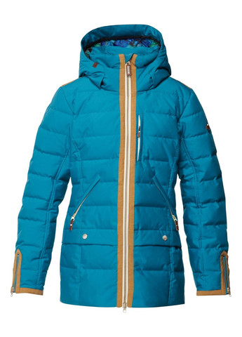 Бірюзова демісезонна куртка зимова - жіноча лижна куртка rx0003w Roxy