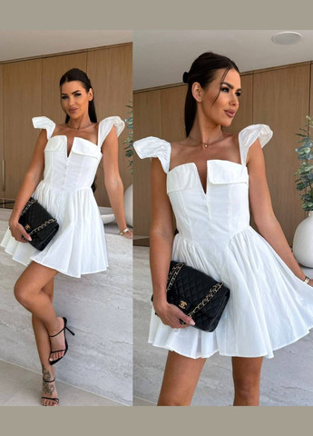 Белое повседневный, коктейльное, вечернее, кэжуал женское платье из джинса Asi.Store.ua