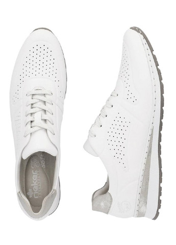 Білі літні кросівки Rieker