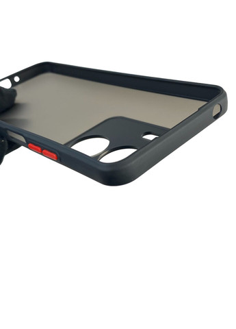 Чохол для телефона Redmi 13C з високими бортами із захистом камери на сяомі редмі 13с чорний Xiaomi (366228615)