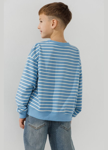 Lizi Kids світшот з візерунком для хлопчика 274 116 см shop (2000990966391) білий повсякденний бавовна