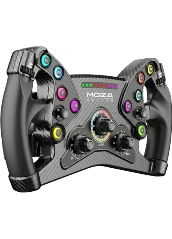 Руль Racing KS Steering for PC 30см. 10кн. RGB (893019) MOZA (394368377)
