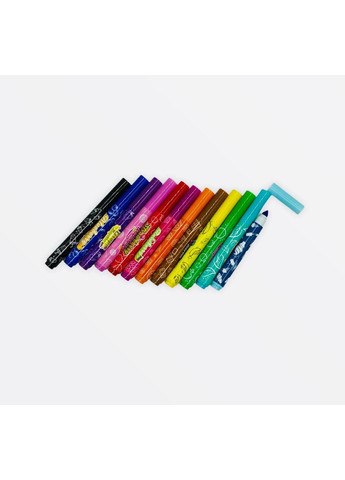 Фломастери ароматизовані (12 кольорів) QD-2503-12 – яскраві з фруктовими запахами для дитячої творчості No Brand (366197709)