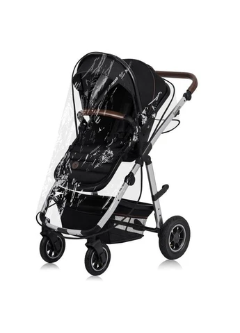 Универсальная коляска 2 в 1 AMBER BLACK SILVER Lionelo (399549113)