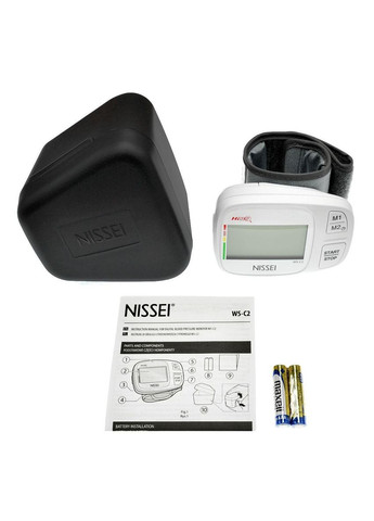 Тонометр WS-C2 автоматичний на зап'ястя гарантія 5 років Nissei (296930596)
