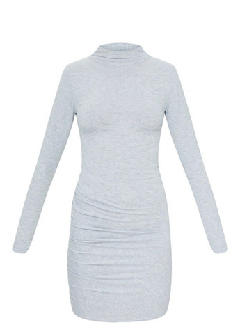 Білий сукня з плічками біла btg-0034 PrettyLittleThing