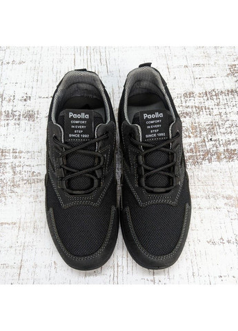 Чорні Осінні кросівки чоловічі Paolla