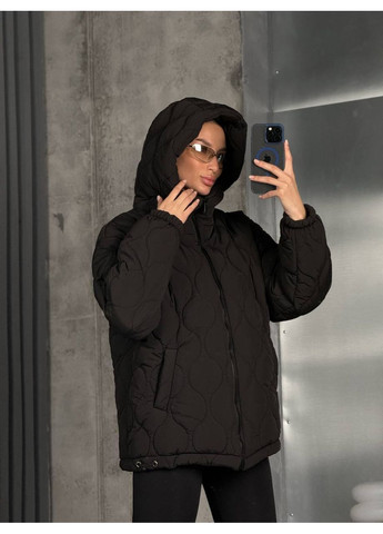 Черная зимняя женская куртка Asi.Store.ua