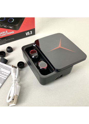 Беспроводные наушники M90 Pro Gaming EarBuds черные вакуумные наушники для игр и музыки TWS (372460398)