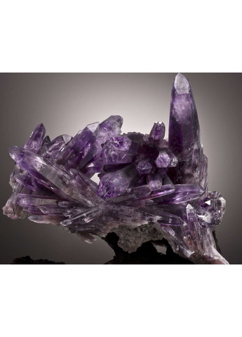 Подвеска сердце, камень аметист Aga (370792097)