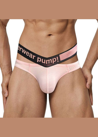 Мужские розовые мужские трусы стринги Pump