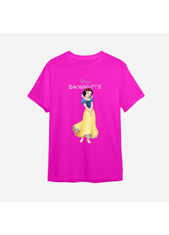 Розовая демисезонная детская футболка с принтом "snowwhite / белоснежка и семь гномов" (10335489344) ТiШОТКА