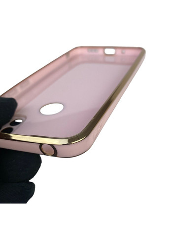Чехол для Redmi 10A с защитой камеры с золотой окантовкой на редми 10а пудровый gs1 Xiaomi (366228391)