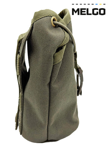 Фляга армійська 1 л в чохлі поліестер MELGО Melgo (282957248)