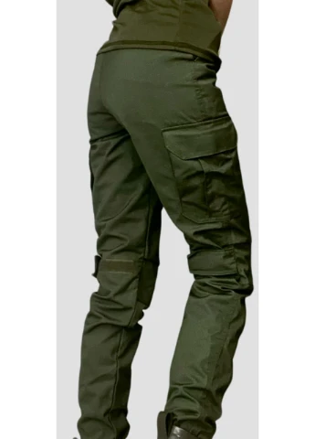 Жіночі військові тактичні штани хакі, олива No Brand (393953582)