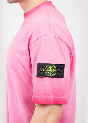 Рожева футболка Stone Island