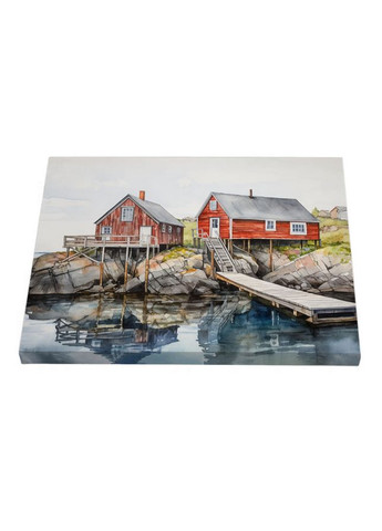 Набор постеров Причал (PS-145) 3 шт. Riviera Blanca (303136195)