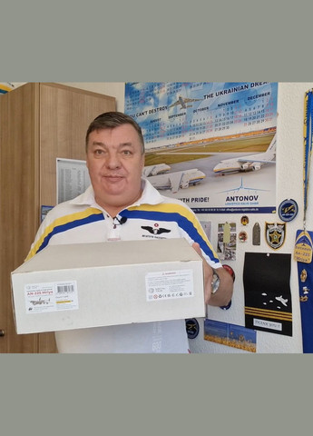 Модель зібрана МРІЯ АН-225 Ексклюзивна версія Ukrainian Dream Metal-Time MT001EE/READY Metal Time (276070667)