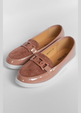Туфлі-лофери жіночі рожевого кольору Let's Shop (292548756)