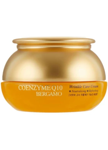 Омолоджуючий крем для обличчя Coenzyme Q10 Wrinkle Care Cream 50 г (8809180018193) Bergamo (360715179)