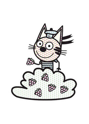 Водяная раскраска Три Кота. На природе 1370012 Цветной Буль No Brand (330020526)