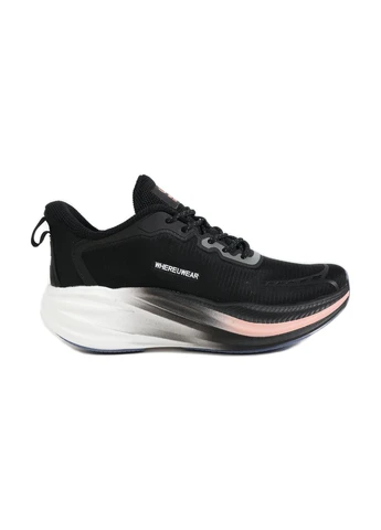 Кросівки жіночі чорні 350912 Where Uwear чорні літо (389485767)