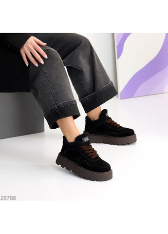 Зимние зимние ботинки Helen из натуральной замши