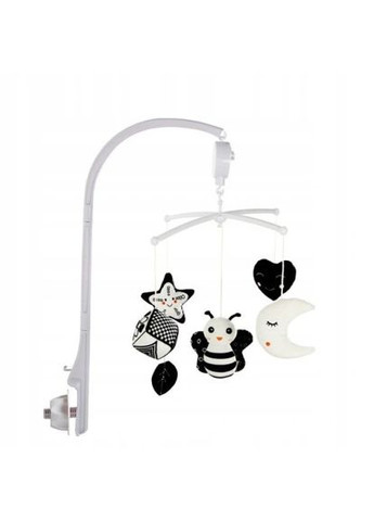 Мобіль-карусель з метеликом чорно-біла на ліжечко RAT11 Kimi (329437182)