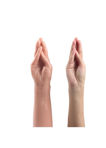 Фалоімітатор тілесного кольору для фістингу у вигляді руки (37*8 см) We Love (284279442)