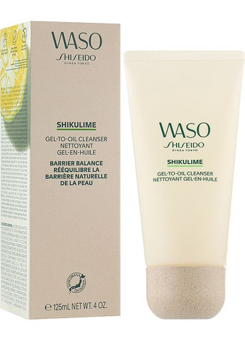 Засіб для зняття макіяжу Waso Shikulime Gel-to-Oil Cleanser 125ml (1014053-125677) Shiseido (368638146)