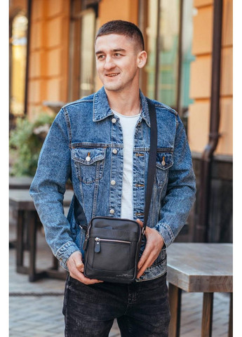 Мужская кожаная сумка через плечо 22х7х19 см Tiding Bag (315874358)