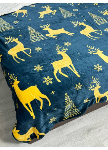 Новорічний плед на овчині Vishnya (368971070)