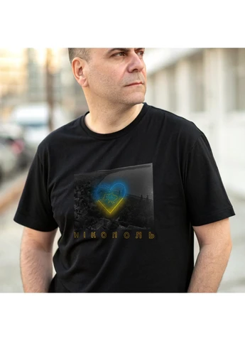 Футболка з принтом "Нікополь" (1908254435-1) ТiШОТКА (363967989)