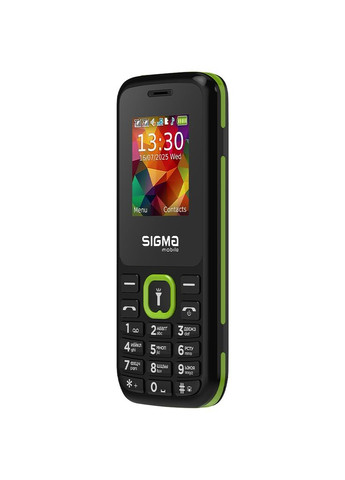 Мобильный телефон X-style 171 MINI Track Black-Green (4827798813720) Sigma (373218452)