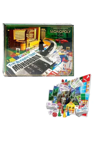 Игра Настольная белая "Monopolist" G-MonP-01-01U Укр G-MonP-01-01U Danko Toys (392268659)