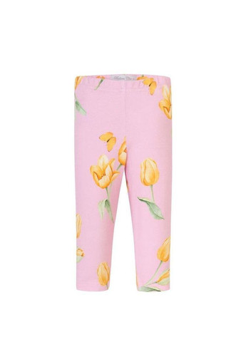 Розовый летний костюм, ст. 509/335, tulips, 110 см, 5 лет Balloon chic