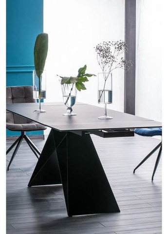 Стіл обідній Westin I 160 (240) х90 Чорний мат / Чорний WESTINCC160 Signal (372178502)